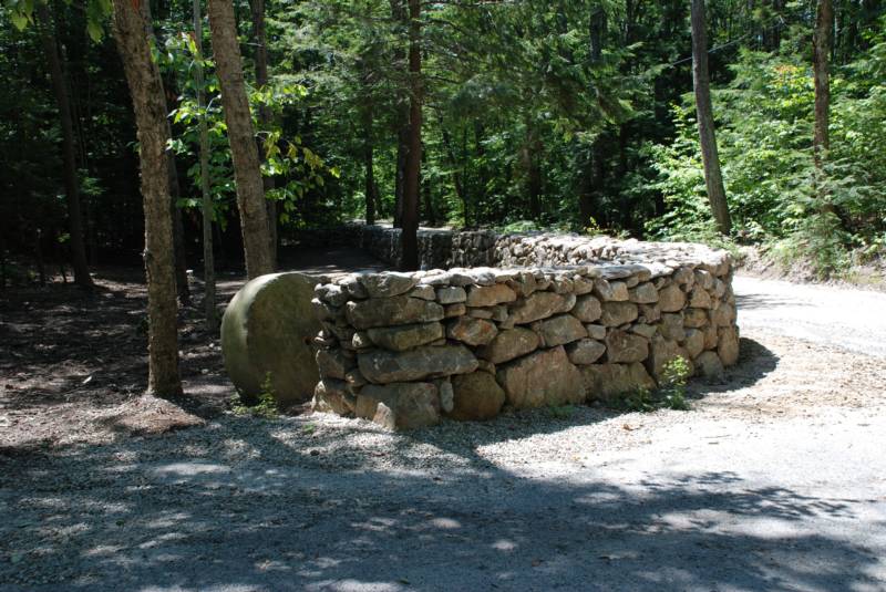 stone walls