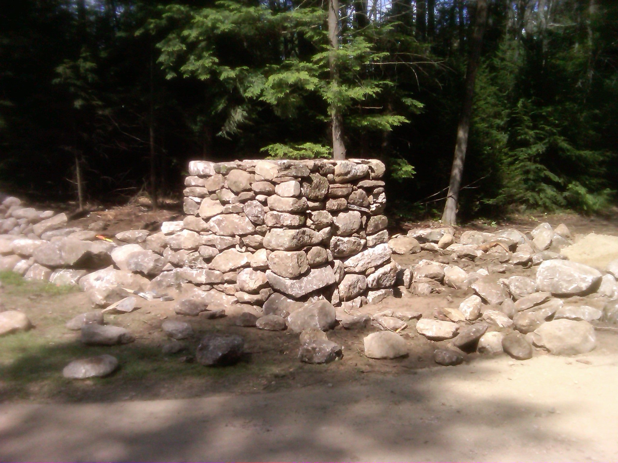 stone work and stone walls