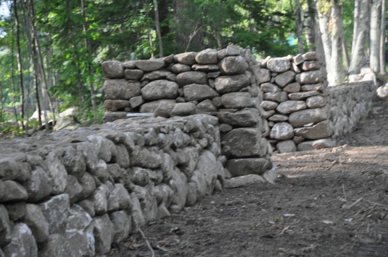 stone work and stone walls